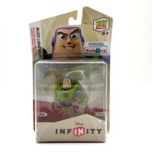 Buzz Lightyear Disney Infinity Crystal V1.0 Figure New Sealed Clear Rare